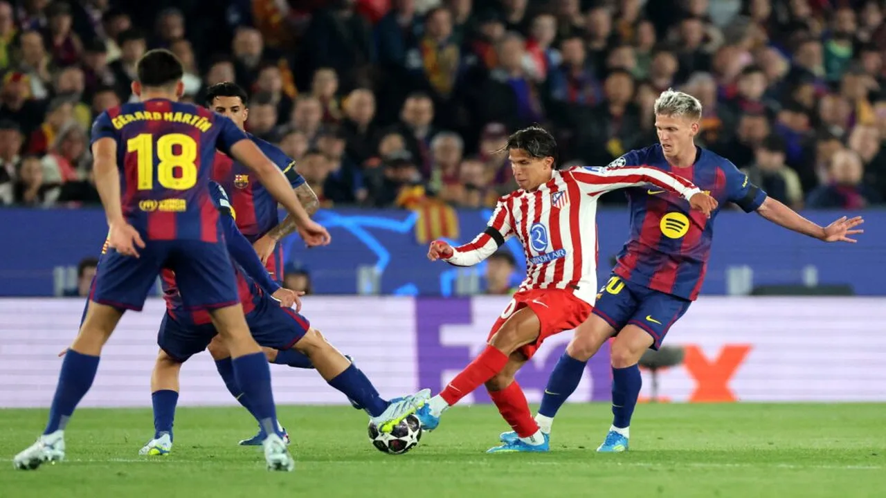 موعد مباراة برشلونة وأتلتيكو مدريد والقنوات الناقلة في دوري أبطال أوروبا